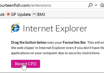 Internet Explorer bookmarklet explainer